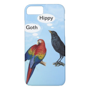 title_seo2 Caso divertido del iPhone 7 del hippy del gótico