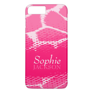 Funda Para iPhone 8 Plus/7 Plus Caso duro del iphone gráfico rosado del estampado