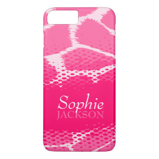Funda Para iPhone 8 Plus/7 Plus Caso duro del iphone gráfico rosado del estampado