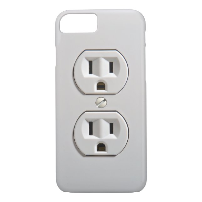 Funda De Case-Mate Para iPhone Caso eléctrico del iPhone 7 del mercado (Reverso)