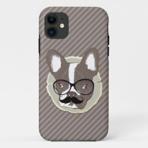 Funda Para iPhone 11 Caso elegante del iPhone 5 del bulldog francés de