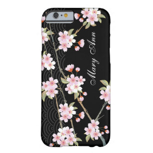 Funda Barely There Para iPhone 6 Caso elegante del iPhone 6 de las flores de cerezo