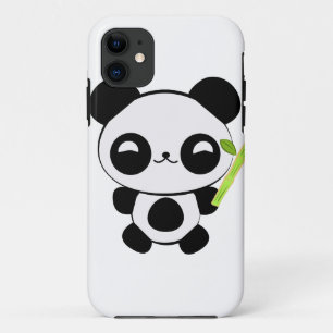 Funda Para iPhone 11 Caso feliz del iPhone de la panda del bebé