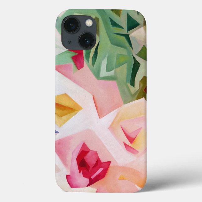 Funda De Case-Mate Para iPhone Caso floral abstracto rosado del iPhone 6 (Reverso)