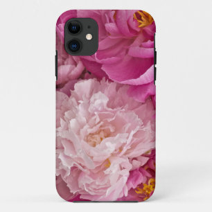 Funda Para iPhone 11 Caso florido del iphone del peony