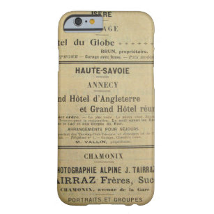 Funda Barely There Para iPhone 6 Caso francés del hotel del vintage
