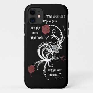 title_seo2 Caso gótico asustadizo del iPhone 5 de la cita de
