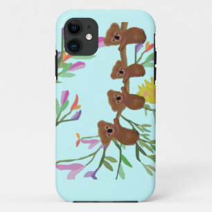 Funda Para iPhone 11 Caso hacia fuera IPhone 5 de las koalas de Haning