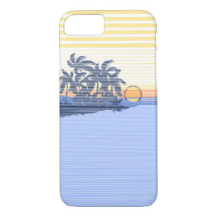 Funda Para iPhone 8/7 Caso hawaiano del iPhone 7 de la raya grande de la