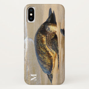 Funda Para iPhone X Caso hawaiano del iPhone de la tortuga de mar