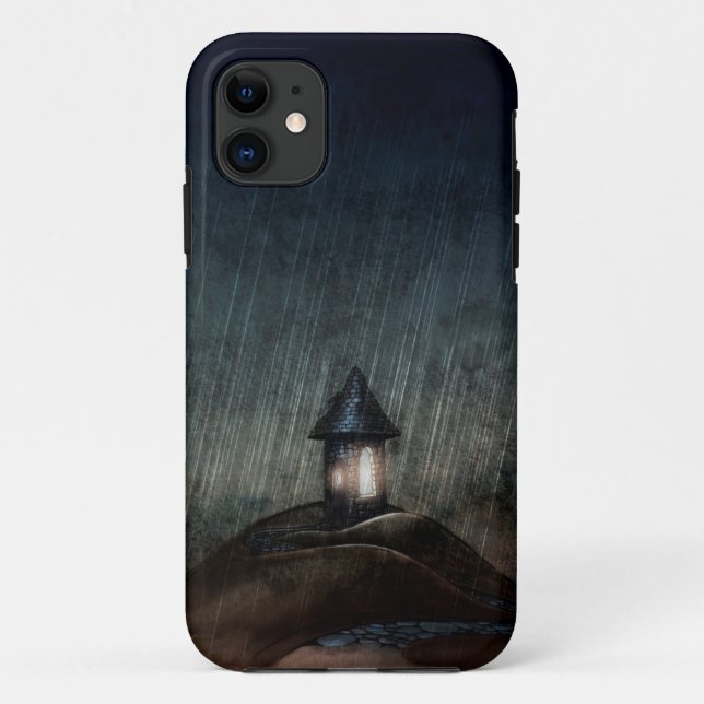 Funda De Case-Mate Para iPhone Caso ilustrado del iPhone. Caliéntese cuando (Reverso)