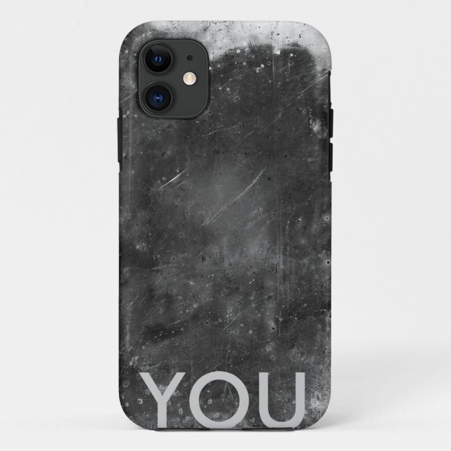 Funda De Case-Mate Para iPhone Caso inicial con textura metalizado (Reverso)