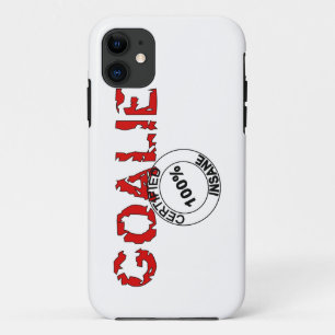 Funda Para iPhone 11 Caso insano certificado de Iphone del portero