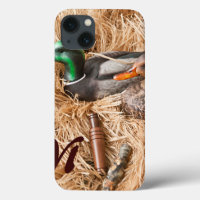 Caso IPAD Monograma de caza de Drake Mallard Call 