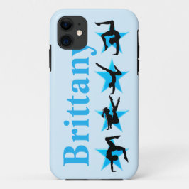 FUNDA PARA iPhone 11 CASO IPHONE DE GIMNASTICS PERSONALIZADOS DE BLUE S