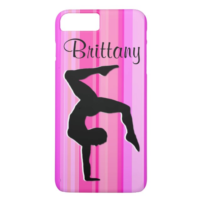 FUNDA DE Case-Mate PARA iPhone CASO IPHONE DE GIMNASTICS PERSONALIZADOS DE PINK D (Reverso)
