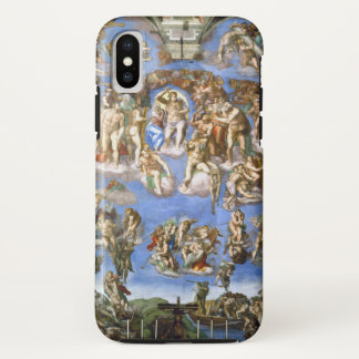 Funda Para iPhone XS Caso iPhone El último fallo Fresco de Michelange