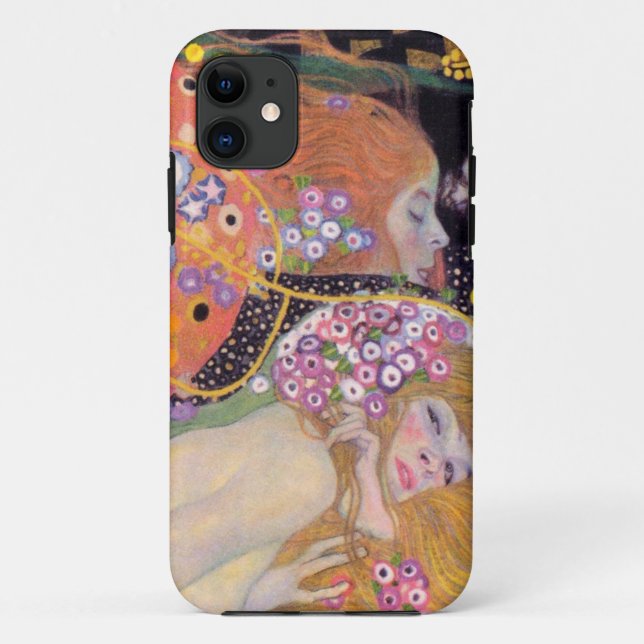 FUNDA DE Case-Mate PARA iPhone CASO IPHONE : GUSTAV KLIMT : SERPIENTES DE AGUA II (Reverso)