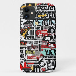 Funda Para iPhone 11 caso iPhone / iPad de historial negro