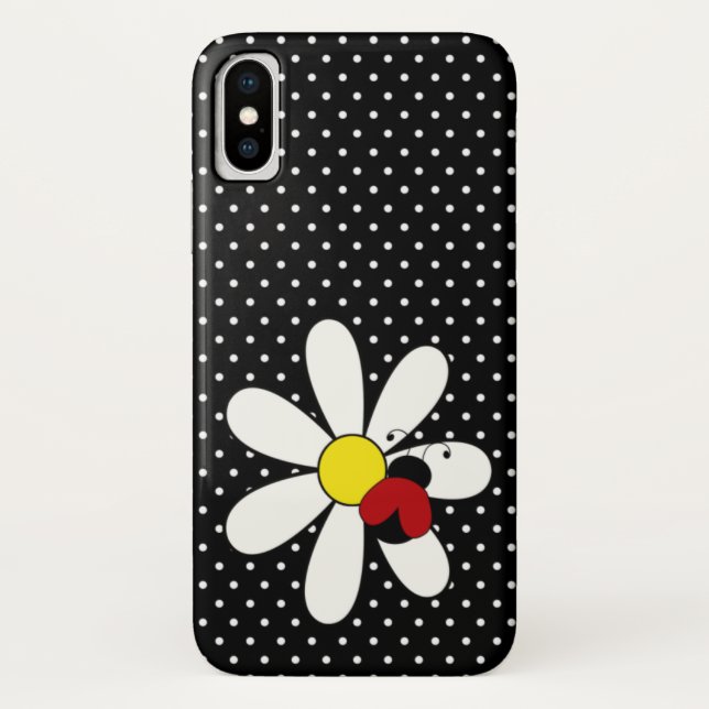 Funda De Case-Mate Para iPhone Caso lindo del iPhone 6 de la margarita de la (Reverso)