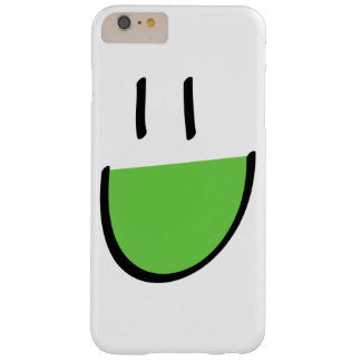 Funda Barely There Para Phone 6 Plus Caso más del iPhone 6 verdes de la cara