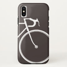 Caso más del iPhone 7 abstractos de la bicicleta