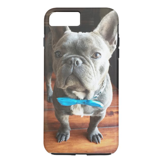 Funda De Case-Mate Para iPhone caso más del iPhone 7 del bulldog francés (Reverso)