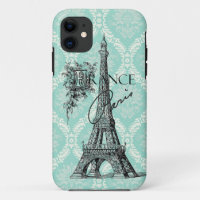 Caso moderno del iphone 5 de la torre Eiffel de