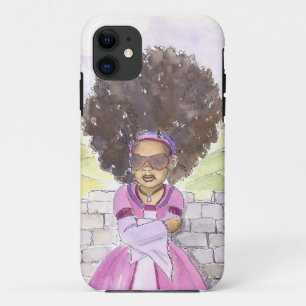title_seo2 Caso moderno del iphone del Afro de Rapunzel