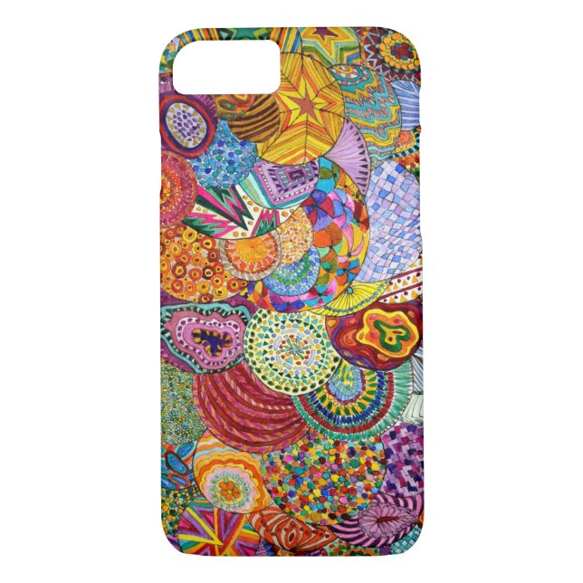 Funda De Case-Mate Para iPhone Caso multi-nanoscapes brillante del iPhone 7 (Reverso)