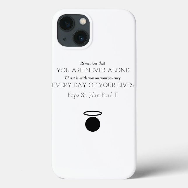 Funda De Case-Mate Para iPhone Caso para iPhone de San Juan Pablo II (Reverso)