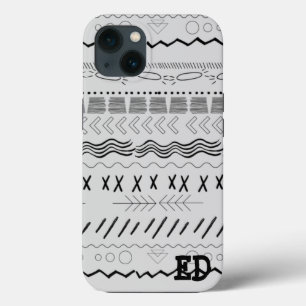 Funda Para iPhone 13 CASO PARA iPhone DE TRIBAL LINE(LG) Funda-Mate