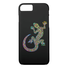 Funda Para iPhone 8/7 Caso psicodélico del iPhone 7 del diseño del Gecko