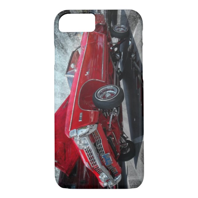 Funda De Case-Mate Para iPhone Caso que rueda del impala tres del Lowrider (Reverso)