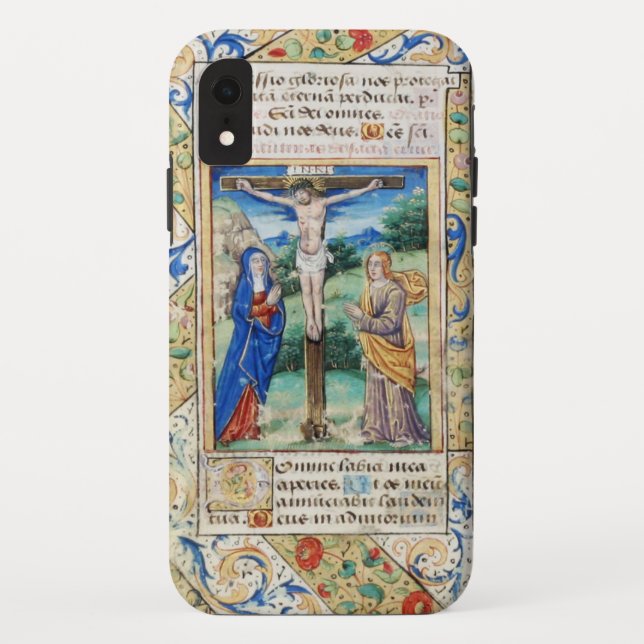 Funda De Case-Mate Para iPhone caso religioso del iphone del manuscrito de la (Reverso)