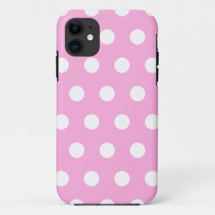 Funda Para iPhone 11 Caso rosa claro del iPhone 5 del lunar