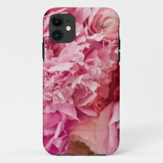 Funda Para iPhone 11 Caso rosado del Peony