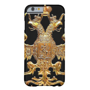Funda Barely There Para iPhone 6 Caso ruso imperial del iPhone 6 del escudo de la
