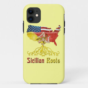 Funda Para iPhone 11 Caso siciliano americano de Smartphone del iPhone