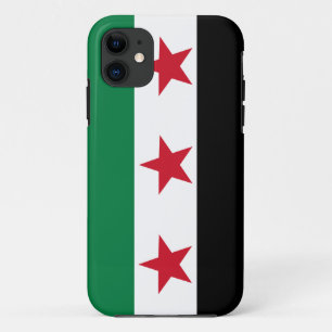 Funda Para iPhone 11 Caso sirio libre de IPhone de la bandera de la