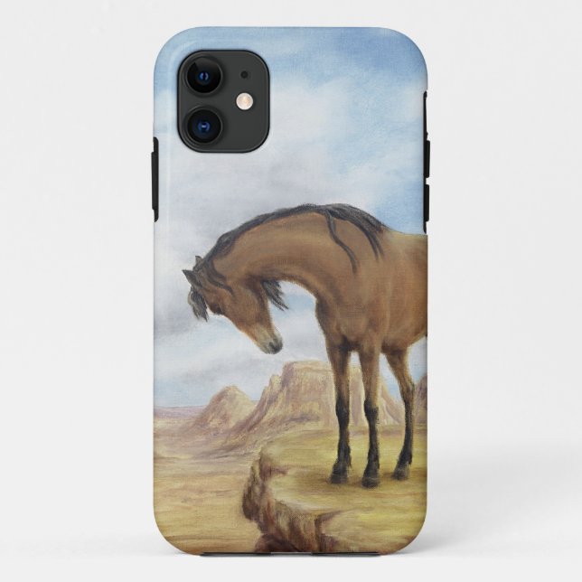 Funda De Case-Mate Para iPhone Caso solitario del iPhone 5 del mustango (Reverso)