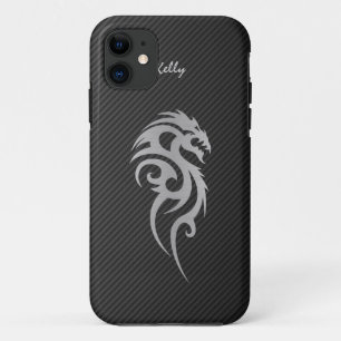 Funda Para iPhone 11 Caso tribal de plata del iPhone 5 del tatuaje del