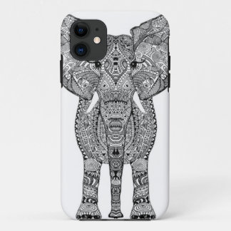 Funda Para iPhone 11 Caso tribal del iPhone del elefante