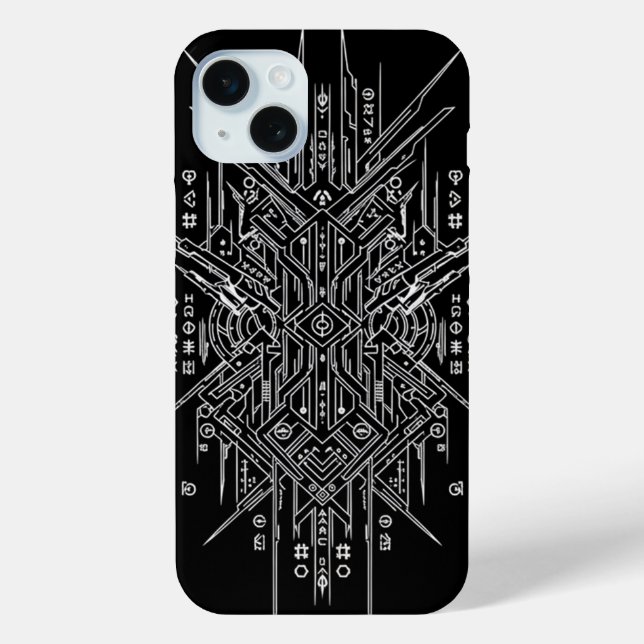 Funda De Case-Mate Para iPhone Casos de Hackeo (Reverso )