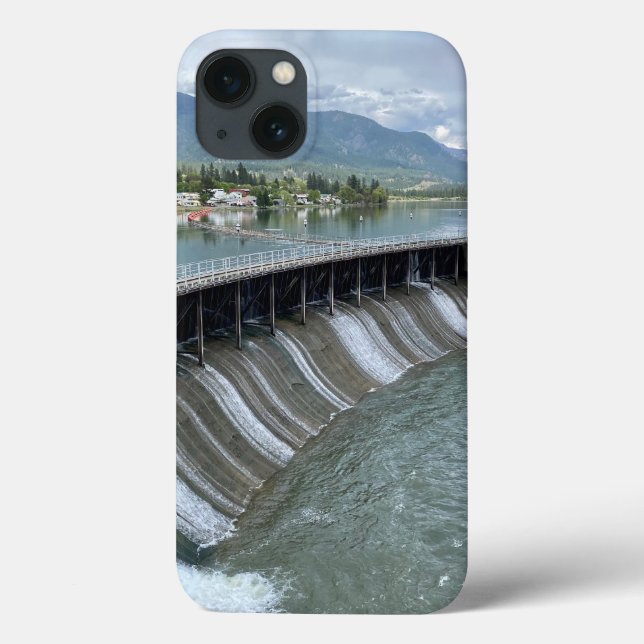 Funda De Case-Mate Para iPhone Casos de iPhone de la presa Thompson Falls (Reverso)