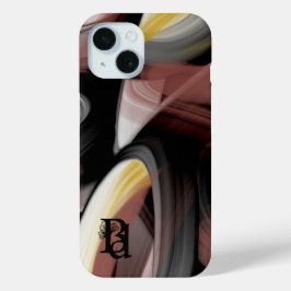 Funda Para iPhone 15 Casos de iPhone Resumen de tendencias Polvo blanco