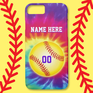 title_seo2 Casos de iPhone Softball personalizados con tu TEX