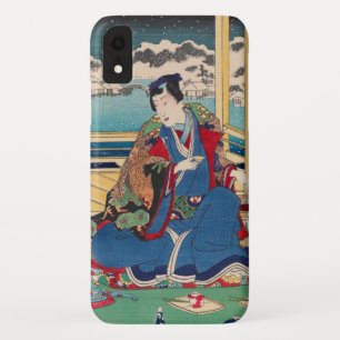 Funda Para iPhone XR Casos de teléfono de arte japonés