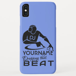 Funda Para iPhone XS Max Casos de teléfono de color y nombre personalizado