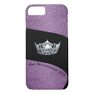 Funda Para iPhone 8/7 Casos de teléfono de la corona de plata de Miss Am